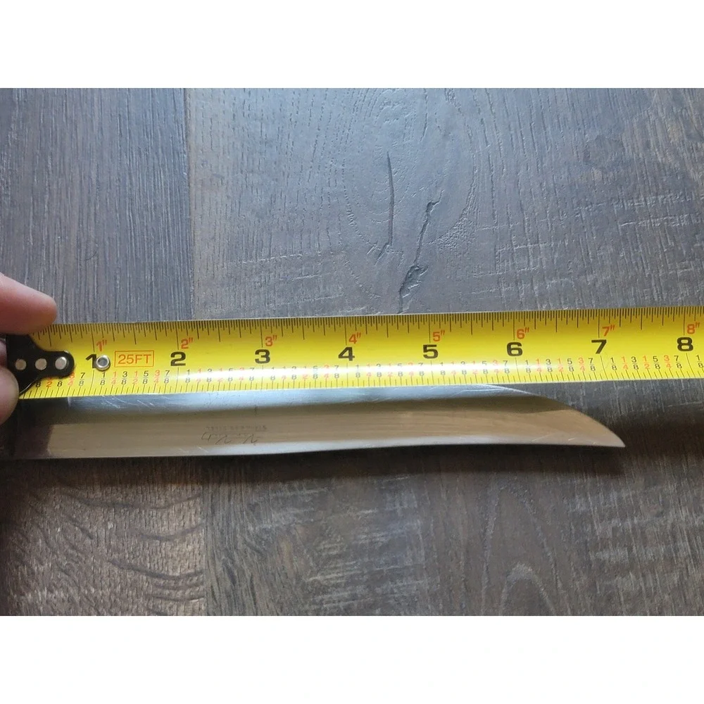 Kane‎ Kut Stainless Steel Kitchen Knife Wood Handle Japan 12 Inches